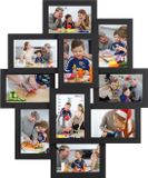 Songmics Fotolijst Collage met 10 foto's - Zwart