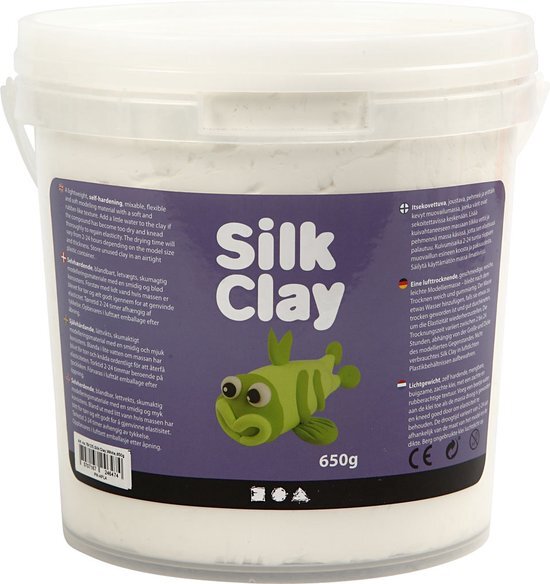 Silk Clay wit 650 gr