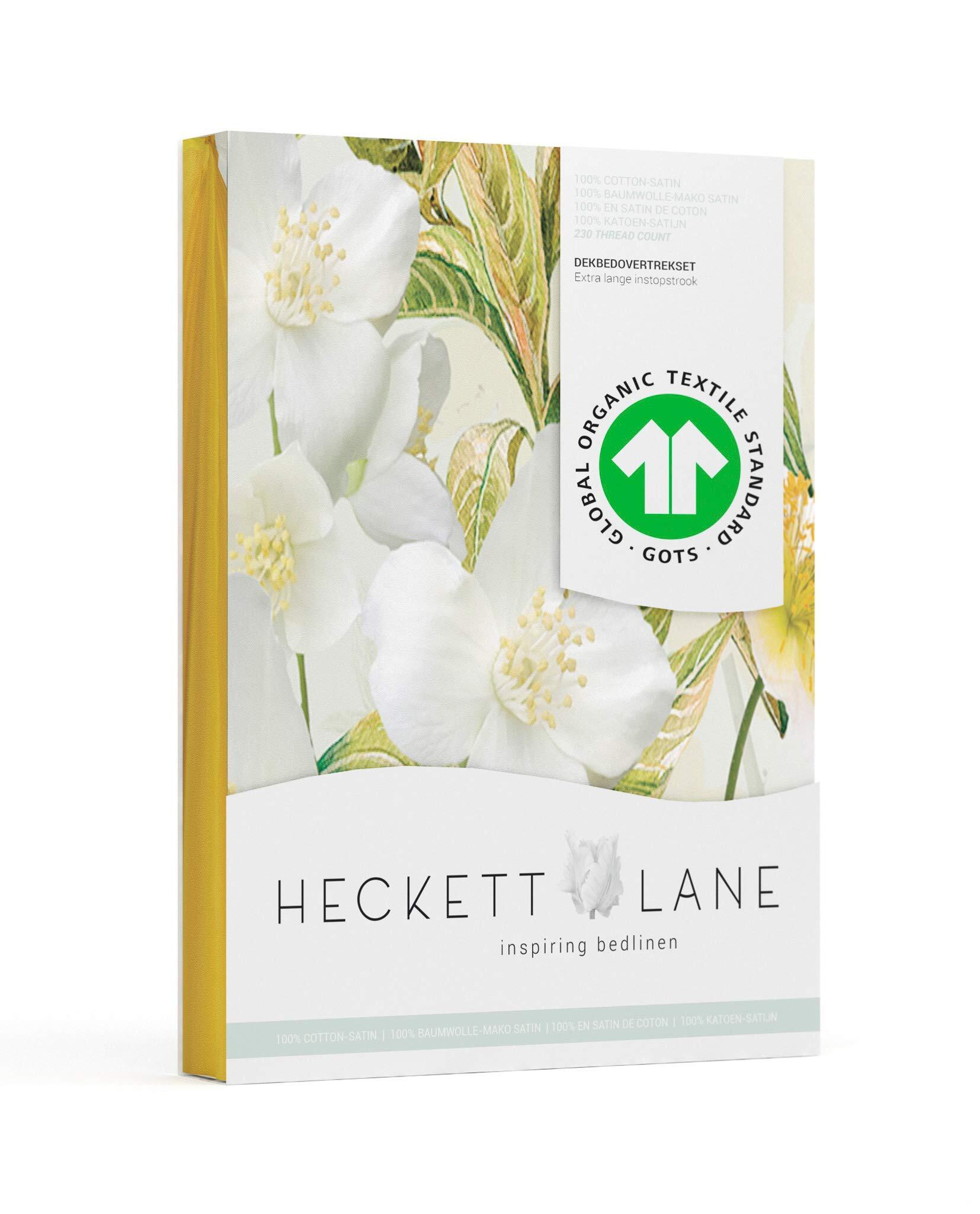 Heckett & Lane Heckett & Lane Daly - Dekbedovertrek - Lits-jumeaux - 260x200/220 cm + 2 kussenslopen 60x70 cm - Quiet Green