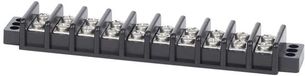 Blue Sea Systems Terminal rails/blokken (∅8, 10 circuits. 167,1 x 45,97mm) 30A AC/DC 1 stuk (BS2510)
