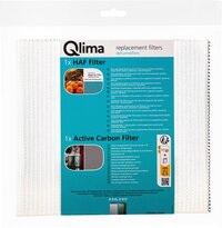Qlima HAF & Koolstof filterset - D 812 Smart luchtontvochtiger