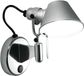 Artemide Tolomeo Micro Faretto Applique Rétrofit Avec Interrupteur