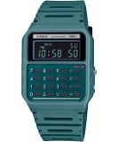 Casio Collection Vintage CA-53WB-3BEF Horloge - Kunststof - Groen - Ø 38.5 mm