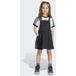 ADIDAS ORIGINALS Rok 'DENIM DUNGAREES' donkergrijs / black denim