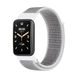 Strap-it nylon bandje - zeeschelp - Geschikt voor Xiaomi Smart Band 7 Pro