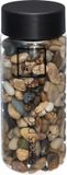 Atmosphera Kleine decoratie/hobby steentjes - 750 gram - bruin mix - Aquarium en vazen vulling