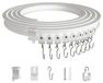 Tringle à rideaux flexible de 5 mètres pour une utilisation facile