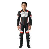 Macna Varshall Junior combinaison en cuir perforé pour enfants Taille