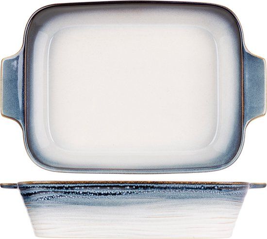 Cosy & Trendy Ovenschaal Nora Blauw 3,7 liter 31 x 20 x 6 cm Aardewerk