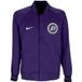 Nike Lichtgewicht college-sweatshirt voor heren Nba City Edition Dri-fit Showtime jack met volledige ritssluiting Loslak Ink/inkt/inkt/wit