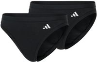 adidas Sportswear 2PK BIKINI BRIEF - Sport Active Modal Comfort - Vrouwen - Zwart - Effen - 2 stuks