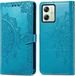 iMoshion Hoesje Motorola Moto G54 - Mandala Bookcase - Turquoise