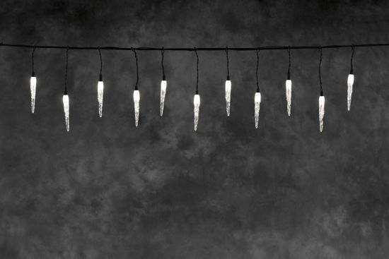 KONSTSMIDE LED Lichterketten-System-Erweiterung Eiszapfen 24 V Lichtervorhang