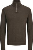 JACK & JONES JJEEMIL KNIT HALF ZIP NOOS Heren Trui