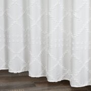 SymArt Floraweg Douchegordijn,douchegordijnen voor badkamer Bohemen snijdt bloemen kraam douchegordijn, wasbaar waterdichte stof stofdouche gordijn set met 12 haken, 72 x 72 inch(180cmX180cm)