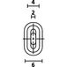 HellermannTyton HV4820 PVC BK 2000 Beschermkap Klem-Ø (max.) 6 mm PVC Zwart 1 stuk(s)
