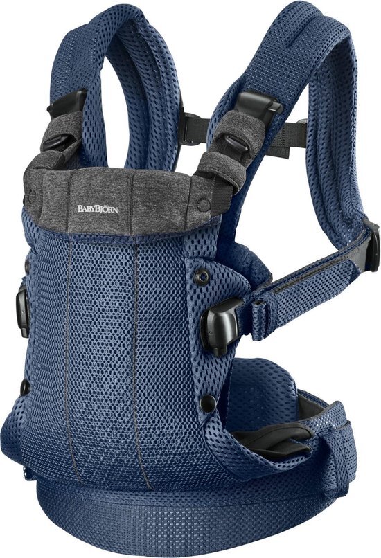 BabyBjörn Draagzak Harmony - Marineblauw 3D Mesh blauw