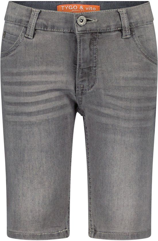 TYGO & vito - TYGO & Vito-Short - Light Grey Denim - Maat 146