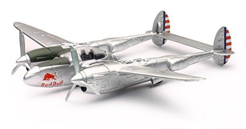 Newray 1:48 Red Bull P-38 Lightning Plastic Model