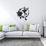 Metal Decor Zwart