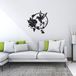 Metal Decor Zwart