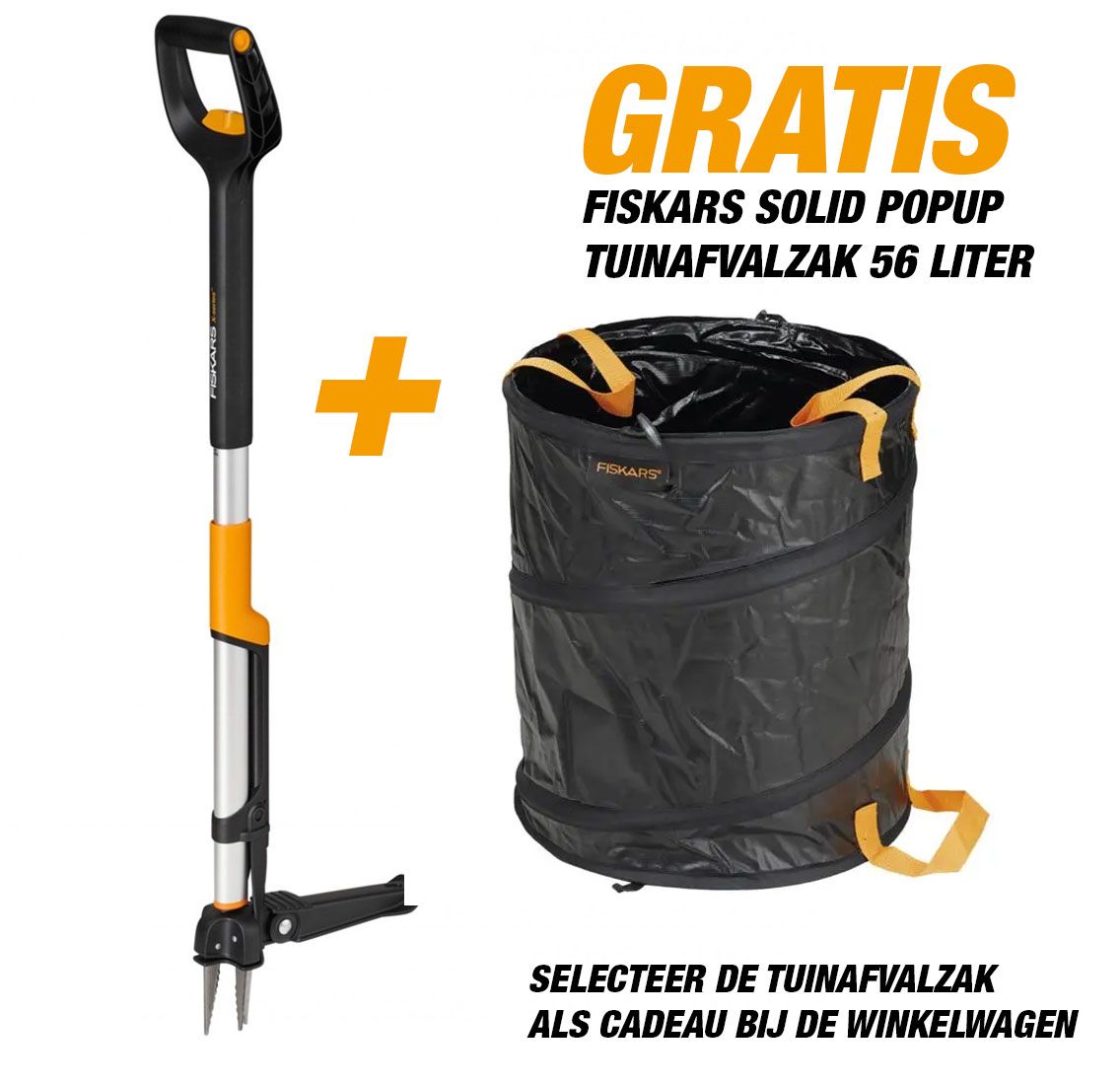 Fiskars X-Series Onkruidtrekker - 1080510