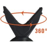 VANGUARD U-Yoke Uniseks Volwassenen, Zwart, M