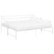 VidaXL Slaapbank Metaal Wit 90x200 cm