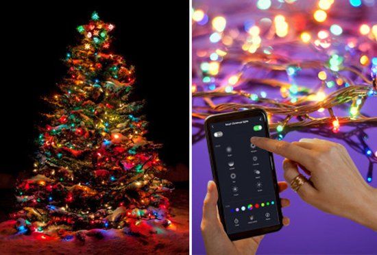 Luume Smart Kerstverlichting - 9 Meter - Multicolour - App Bediening - Buiten