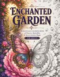 Enchanted Garden: A Grayscale Coloring Book for Adults