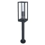 LEDVANCE ENDURA Frame Outdoor Pedestal/Post Light - E27 - Grey - IP44
