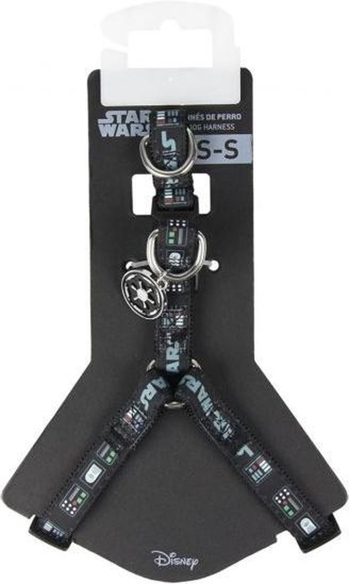 Cerdá DARTH VADER - Hondentuigje - S/M (Lengte 40-65cm - Breedte 2cm) multi color