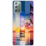 Samsung Bedrukt siliconen hoesje compatibel met Galaxy Note 20 Aloha