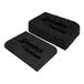SPONTEX PREMIUM - Bronspons, zwart, 3-pack, 100% biologisch afbreekbaar, cellulose