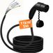 LDY Wallboxdiscounter Laadkabel Type 2 Met Open Einde - 11 kW - 3 fasen - 16A - 15 meter