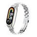 Xiaomi Smart Band 8 Metalen Schakelarmband Zilver