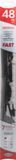 Start Snel 48 Cm - 19" Enkelvoudig Wisserblad