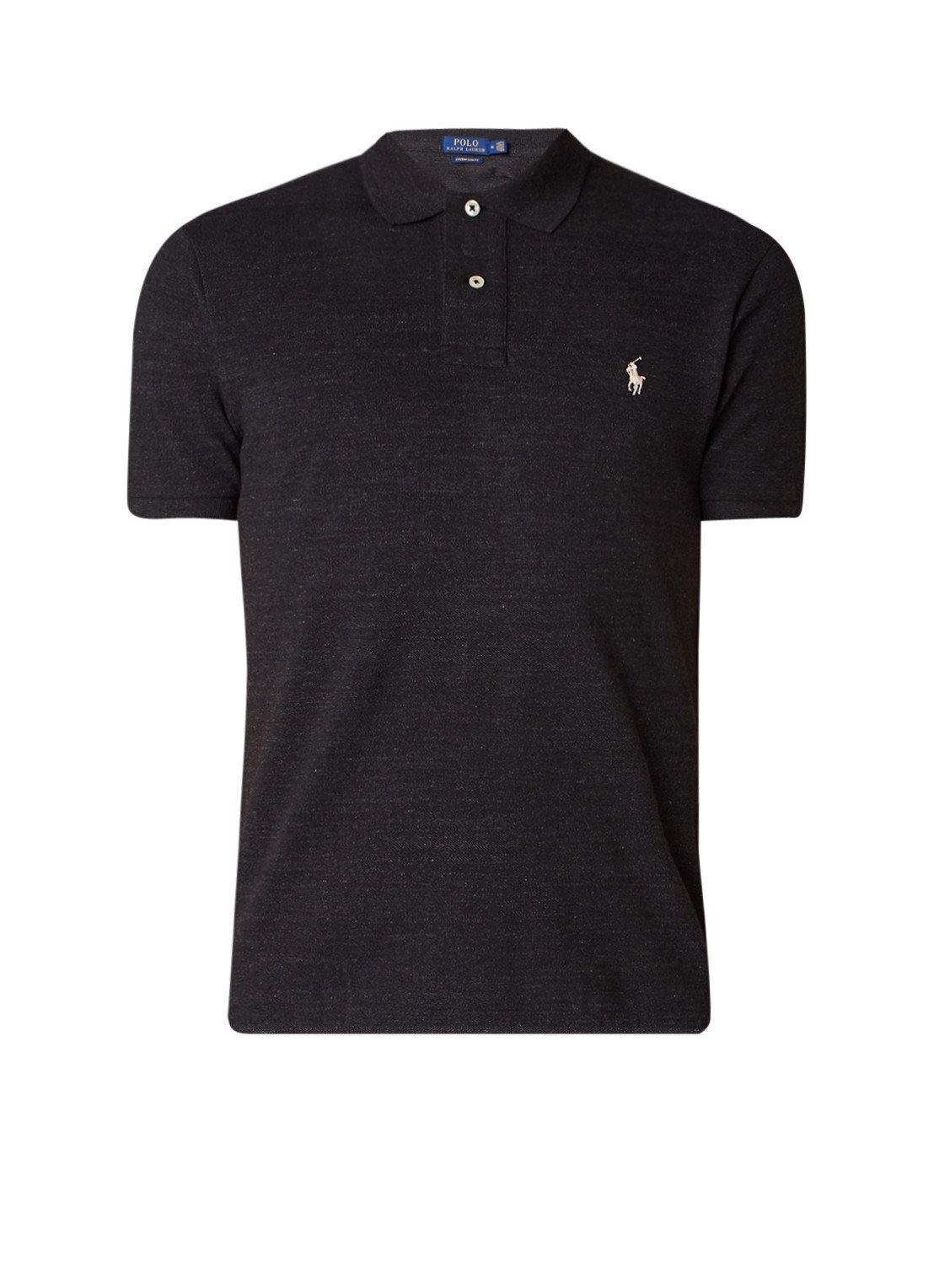 Ralph Lauren Custom slim fit polo van piqué katoen