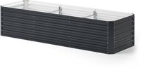 OK-Living Verhoogd Tuinbed Antraciet 270 x 90 cm