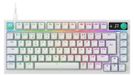 Logitech G G316 X 75 AZERTY, bedrade gamingtoetsenbord, USB, wit