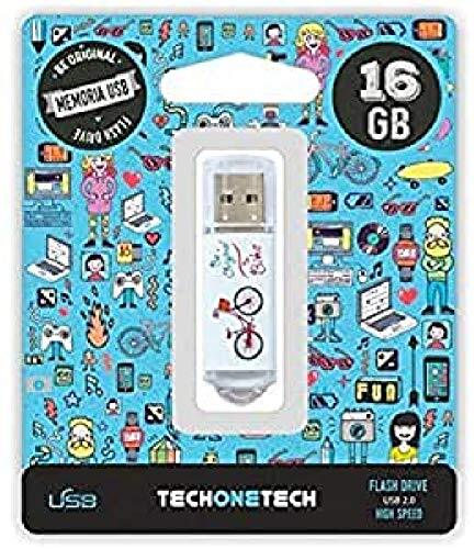 Tech One Tech Pendrive 16 GB Tech One Tech BE Bike