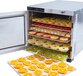 Vita5 Nobel Pro 10 Voedseldroger - Dehydrator 10 Laags - XXL Droogoven RVS - 24-Uurs Timer - Led-bedieningspaneel - 1000 Watt