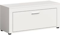 Hioshop Jam bank 1 klepdeur wit