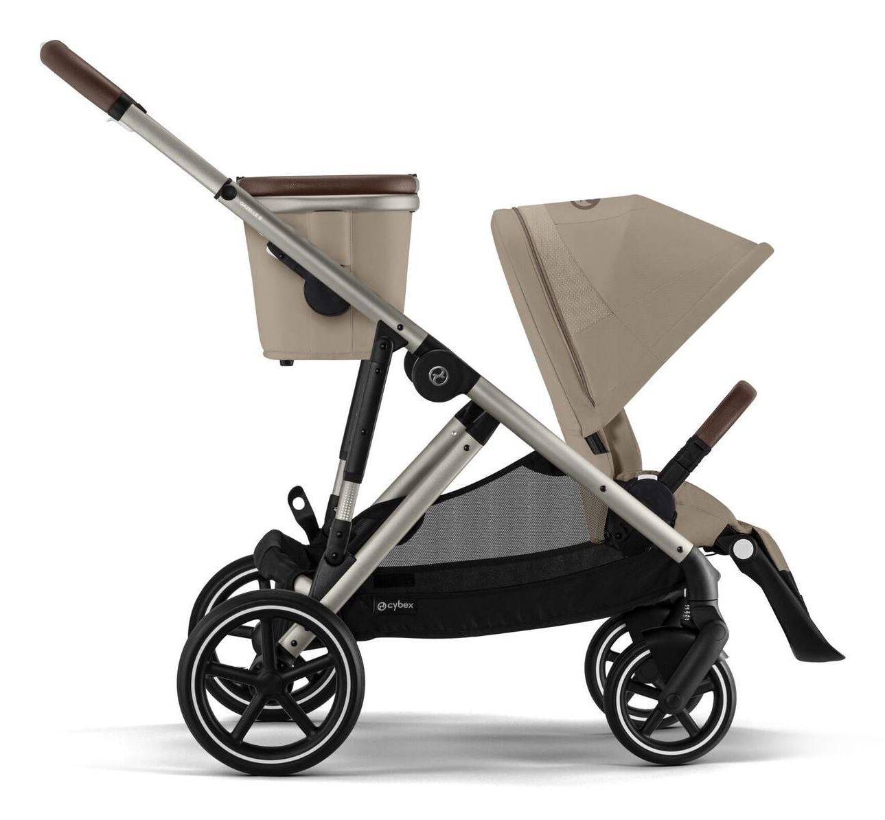 CYBEX Gazelle S Kinderwagen - Almond Beige - Taupe Frame