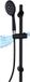 Bath & Shower Doucheset - Douchekop met Handdouche met Slang - Zwart