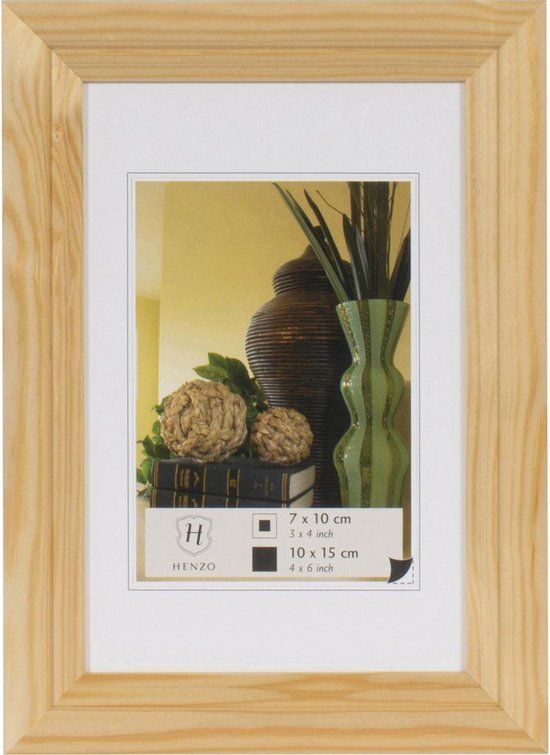 Henzo Artos fotolijst 10x15 hout - 8711229032490