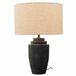 Loberon Tafellamp Daphielle zwart/beige