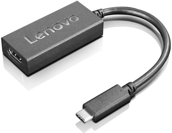 Lenovo GX90K37871 USB-C naar HDMI Adapter Zwart