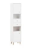 Schildmeyer Bjarne 701986 Hoge kast, mat wit, 40,3 x 33 x 180,6 cm