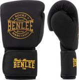 Benlee Bokshandschoenen Wakefield Leer Unisex 16 oz Zwart/Goud